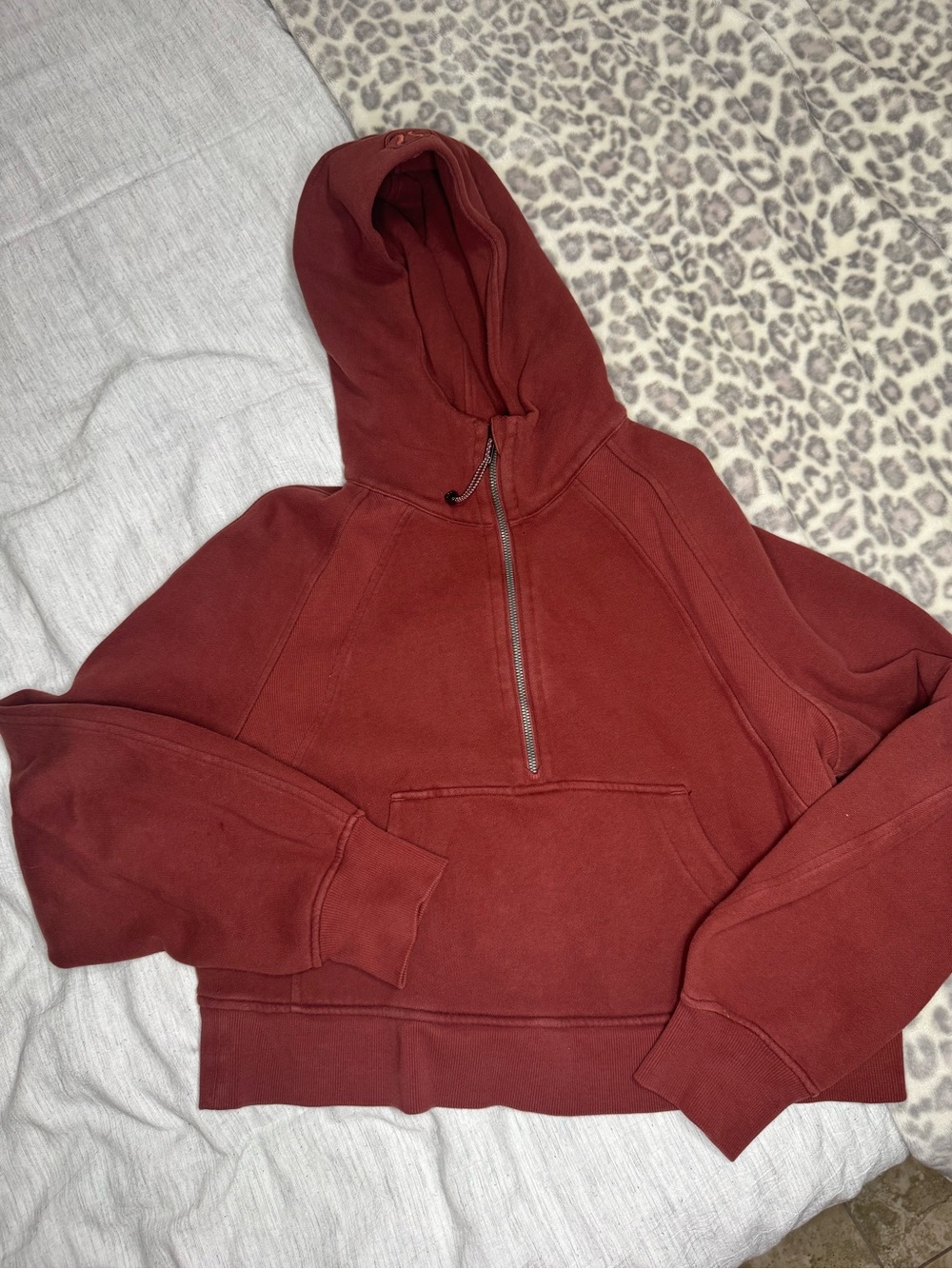 Lululemon Scuba Oversized 1/2 Zip Hoodie - XS/S. Color: Savannah